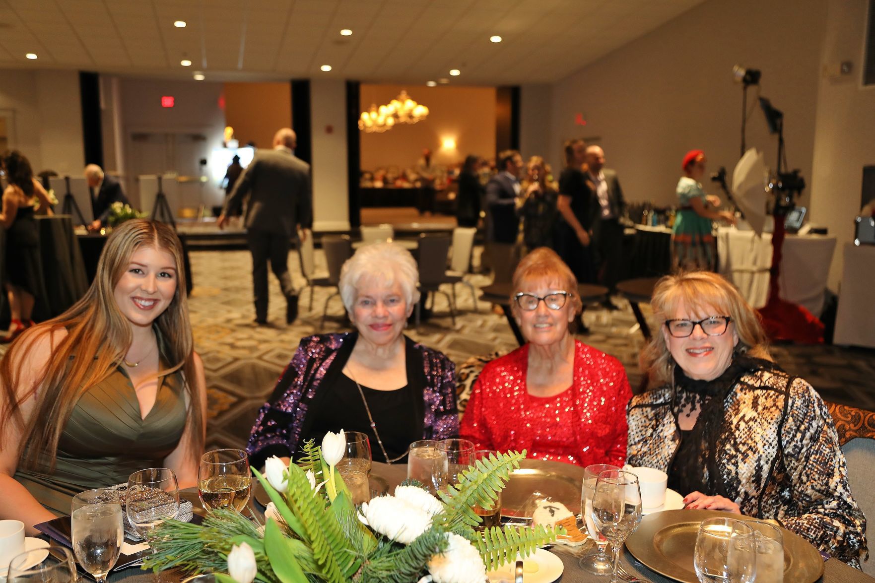 Tiffany Liles, Sally Dary, Sandy Sputos, Patti Luck